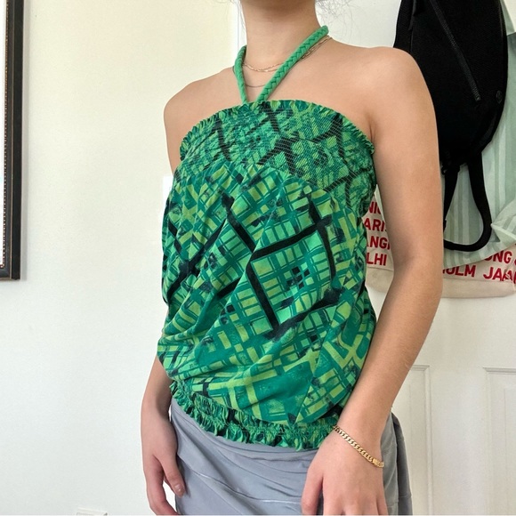 Halter Tie Going Out Top - Picture 2 of 2